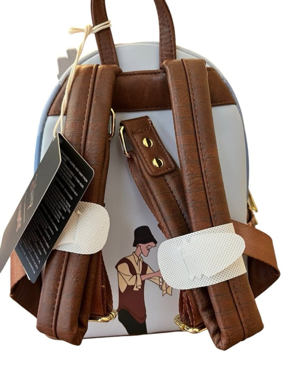 Loungefly Disney 101 Dalmatians Scene Mini Backpack Roger and Anita House NWT - Picture 3 of 5